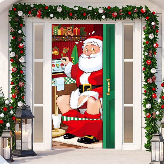 🎅 Коледна предпродажба – 50% отстъпка 🎅 – Коледни декорации за врати 2025