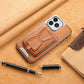 Луксозен бизнес кожен калъф за iPhone