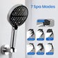 🚿 Регулируема душ глава с високо налягане
