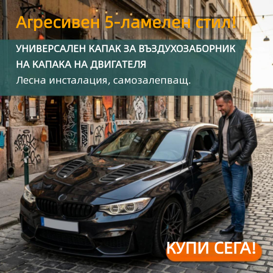 ✨🚓Универсална декорация за вентилационния отвор на капака на автомобила