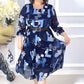【S-4XL】🌺Дамска плисирана флоу рокля с колан