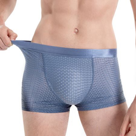 Ice Silk Mesh Antibakteriella boxerkalsonger som andas-2