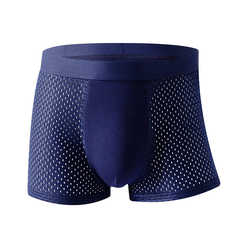 Ice Silk Mesh Antibakteriella boxerkalsonger som andas-7