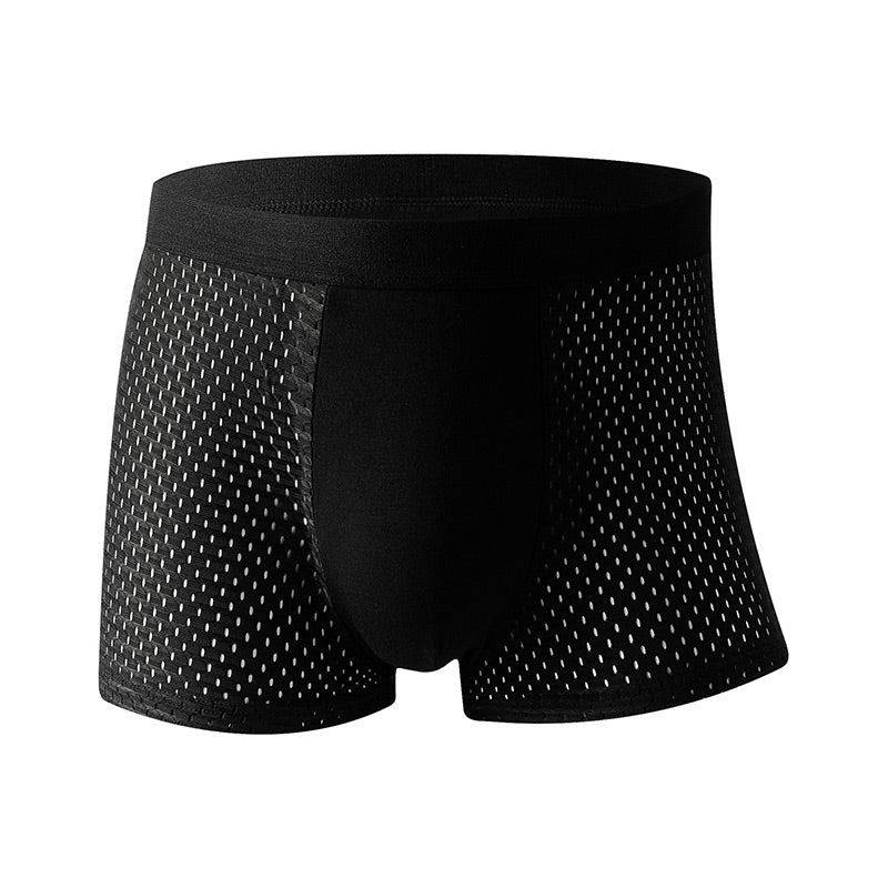 Ice Silk Mesh Antibakteriella boxerkalsonger som andas-16