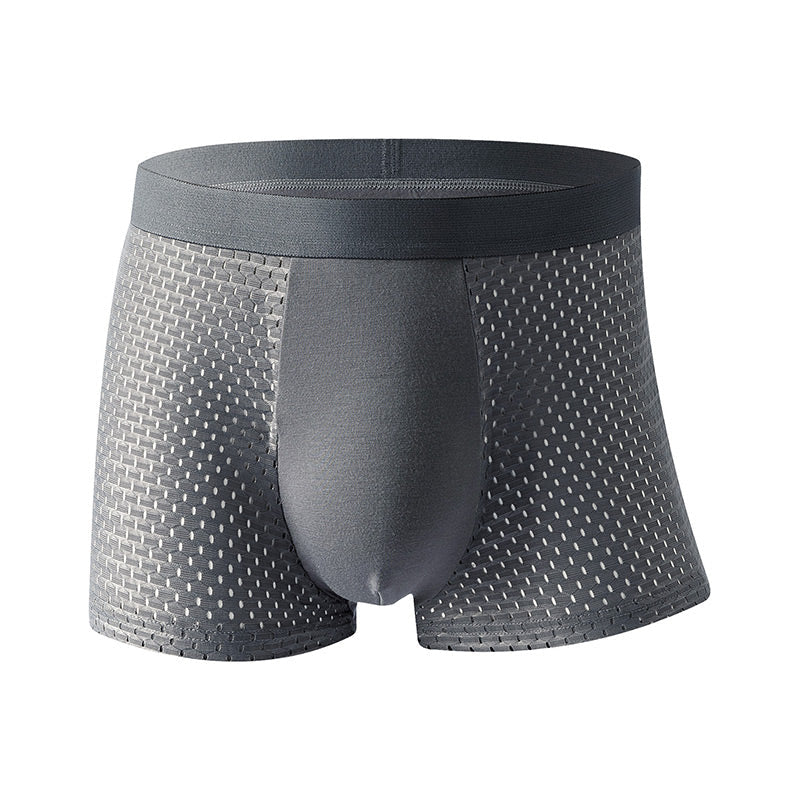 Ice Silk Mesh Antibakteriella boxerkalsonger som andas-18