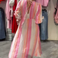🔥[S-4XL]🎀👗 Дамска рокля с V-образно деколте