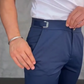 💖👖мъжки панталони с еластична талия и тясна кройка