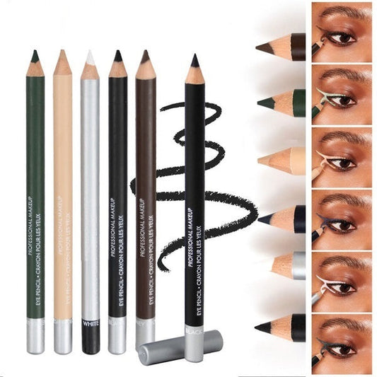 🔈🔈💜КУПИ 1, ВТОРИЯ ПОДАРЪК💜Дървен, водоустойчив, дълготраен очен лайнер в стик