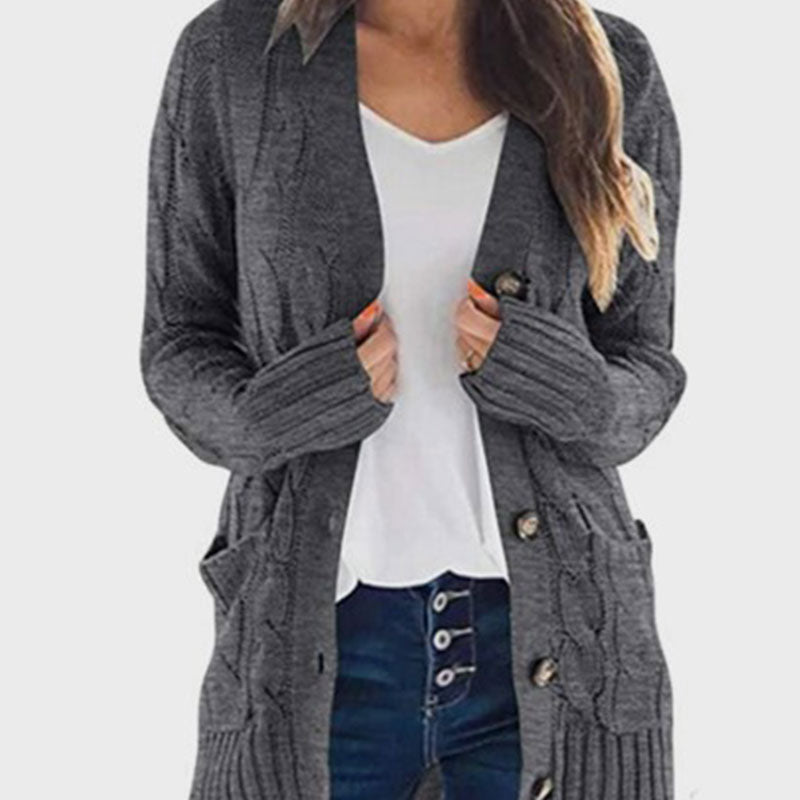 Damhösttröja i midimodell 🧥 – Kan bäras över en t-shirt eller under en kappa, perfekt för kontoret och brunchen 💼-27