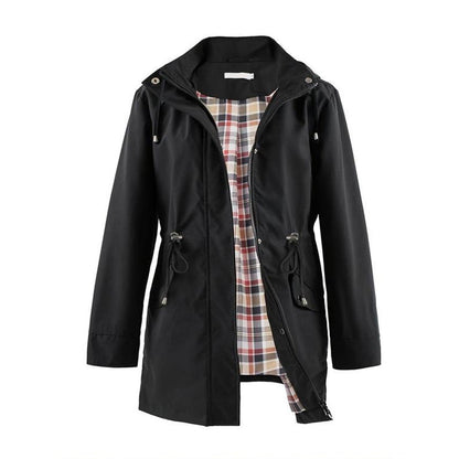 🧥50% отстъпка🌧️💧 Опростена, водоустойчива и ветроустойчива яке, ветроустойчива яке с качулка🍃