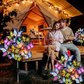 🦋Слънчеви лампи за външно осветление с форма на пеперуди💐