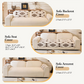 🛋️✨Модерен геометричен плюшен калъф за диван