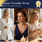 ✨Елегантно дамско колие във формата на сълза в син цвят💎
