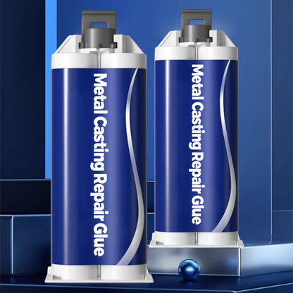 🛠️ Лепило за ремонт на метални отливки | Високоякостно епоксидно лепило за студено заваряване – запълва пукнатини, дупки и порестост в желязо, стомана и алуминий 🔩