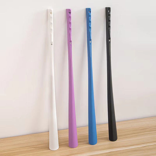 Изключително дълъг лопатка за обувки с държач за монтаж на стена