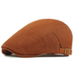 🧢 ОГРАНИЧЕНО ВРЕМЕ 30% ОТСТЪПКА! 🍂 Дишаща плоска шапка с регулируема лента – мрежеста тъкан, класически стил Айви 🍁