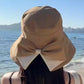 👒☀️Широкополеста шапка с панделка за жени✨