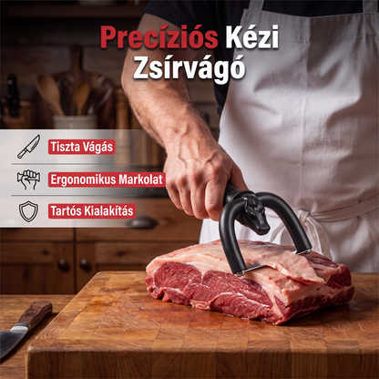 🥩 Нож за отстраняване на мазнина от месото – остър и издръжлив помощник в кухнята 🍳