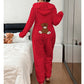 Nyhet✨ 🐻 Huvtröja onepiece med dragkedja – mjuk och varm-2