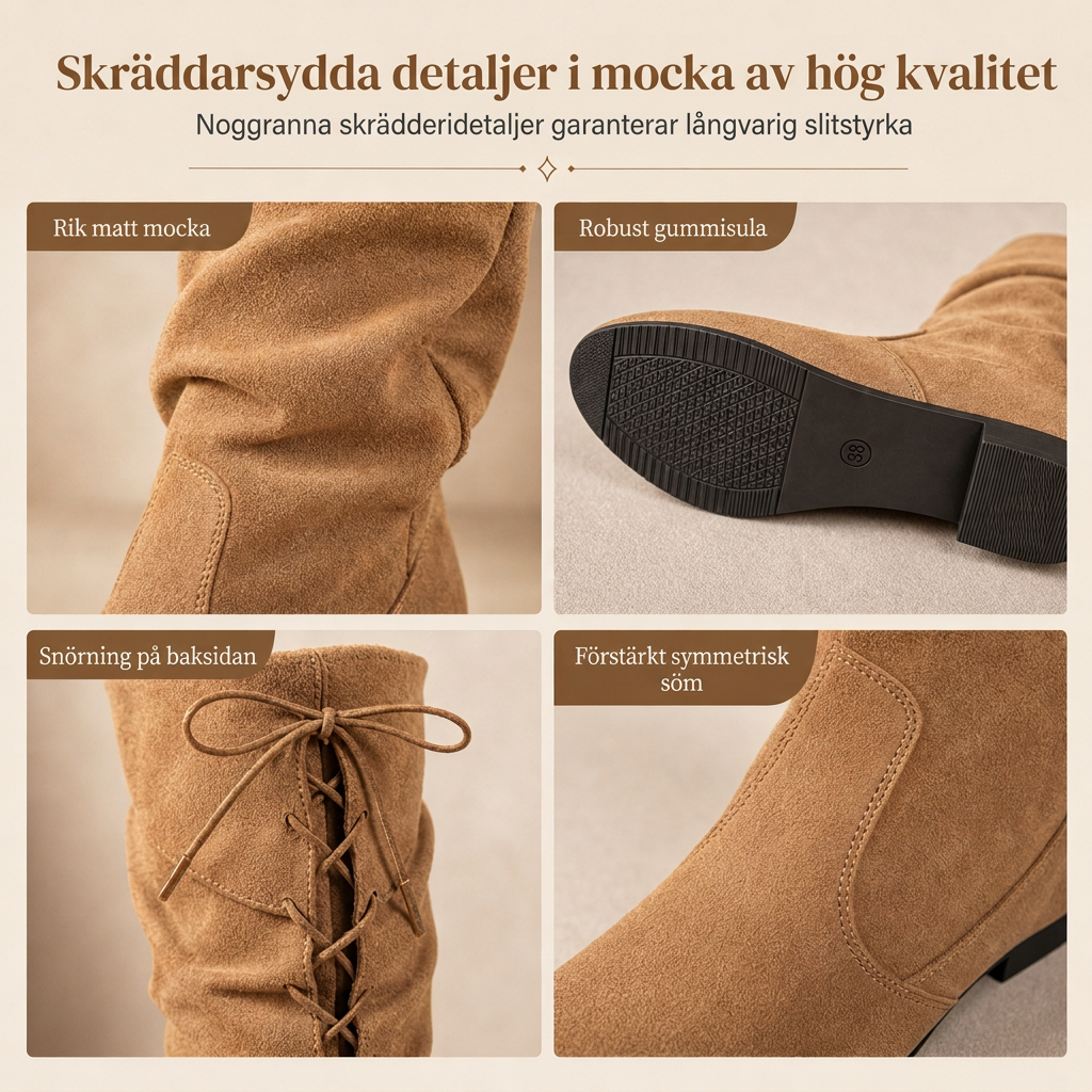 ⏳ Het erbjudande! 👢Bekväma kängor med klassisk mockalook – det perfekta valet för höstoutfiten-4