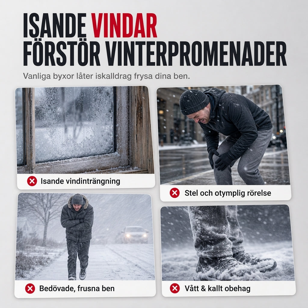 🔥 Vintererbjudande ❄️ Unisex-värmda, tjocka fleecebyxor – extra varma, mjuka och bekväma för kalla dagar 🧸-1
