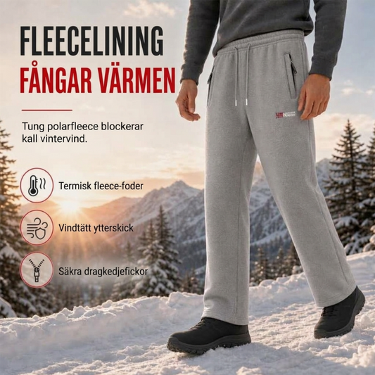 👖 Bekväma Fleecebyxor för Herr & Dam – Varm Komfort för Vinterdagar