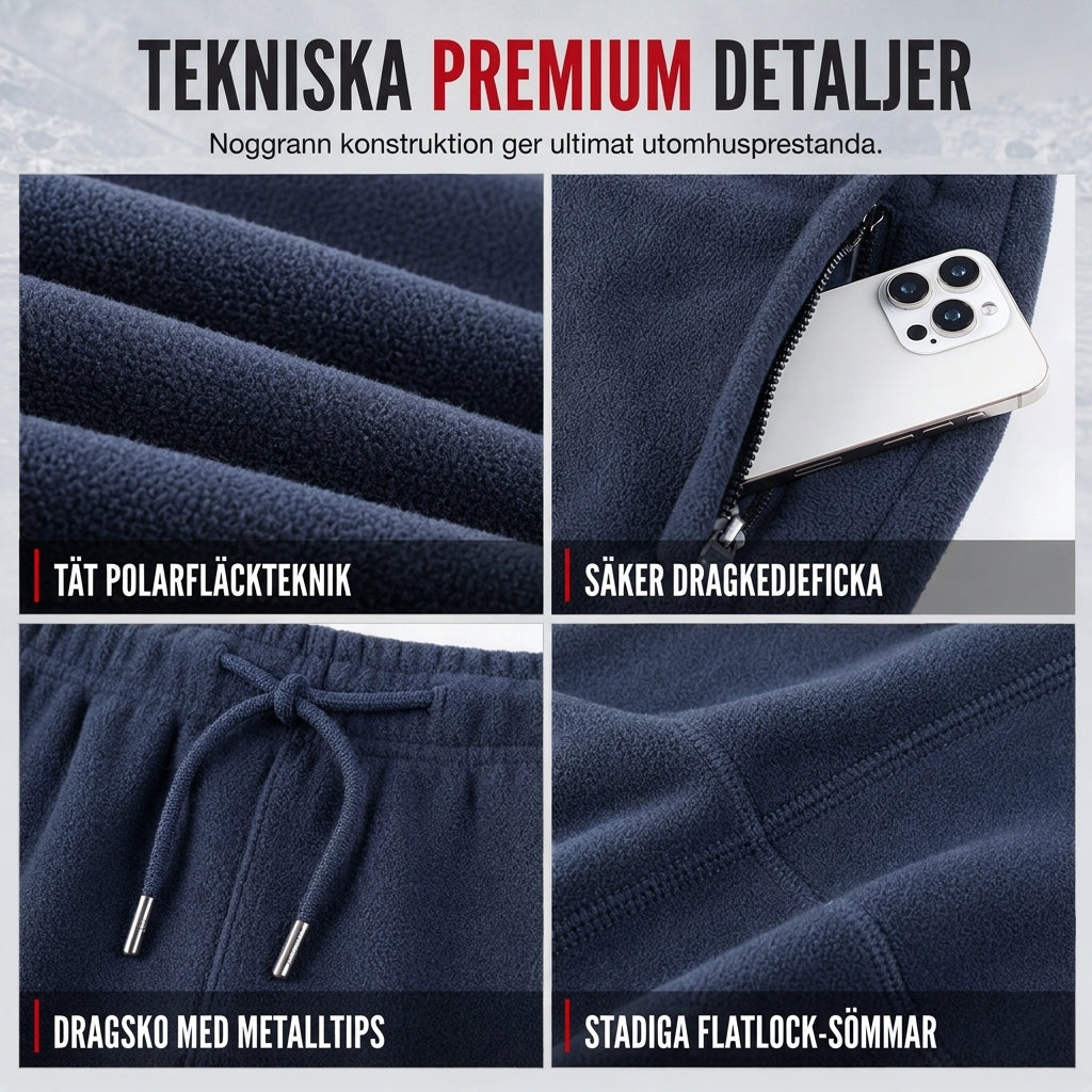 🔥 Vintererbjudande ❄️ Unisex-värmda, tjocka fleecebyxor – extra varma, mjuka och bekväma för kalla dagar 🧸-7