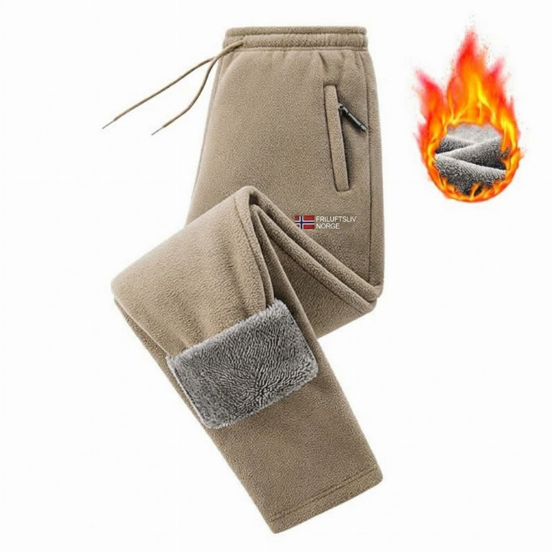 🔥 Vintererbjudande ❄️ Unisex-värmda, tjocka fleecebyxor – extra varma, mjuka och bekväma för kalla dagar 🧸-16