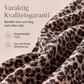 ✨Tidlös statement-stil | Långärmad maxiklänning med leopardmönster för damer-5
