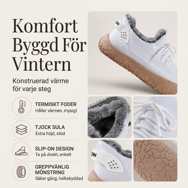 🌸Stor rea – 50 % rabatt💖Casual vinterskor för damer med plyschfoder-1