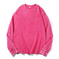 Vintagetvättad långärmad t-shirt-10