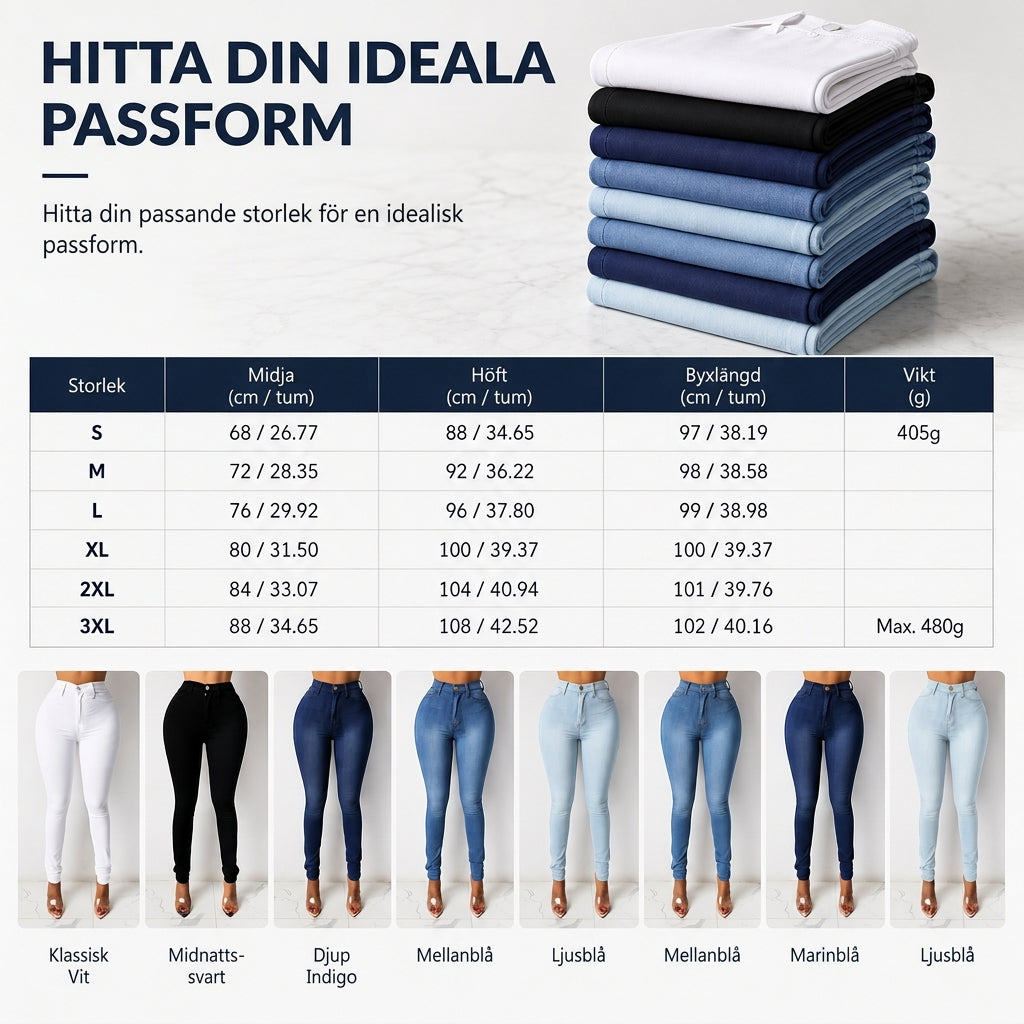 ✨Nya produkter-Högmidjesnoppa pennbyxor för kvinnor-7