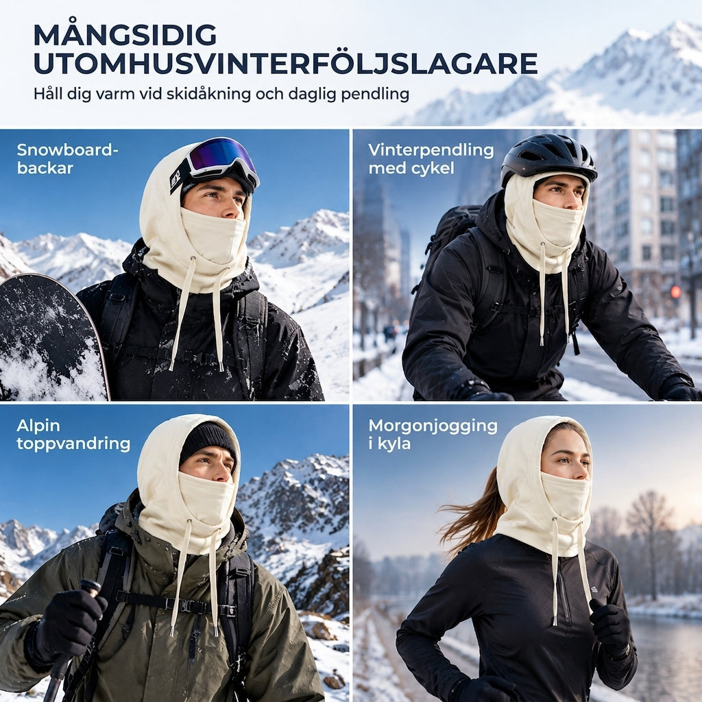 🧣 58% RABATT NU! ❄️ Varm vinterbalaclava för utomhusbruk – tjock polarfleece & dimfri syn för skidåkning och cykling ⛷️-6