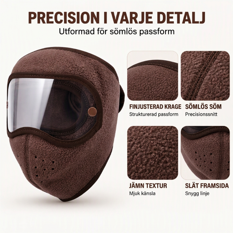 ❄️ Vintervindtät varm ansiktsmask med HD-skyddsglasögon – skyddar mot kyla och vind, perfekt för skidåkning och utomhus! 🥽✨-1
