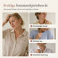 ✨Asymmetrisk design, unik & snygg – Dam en-axel linne-topp ✨-1