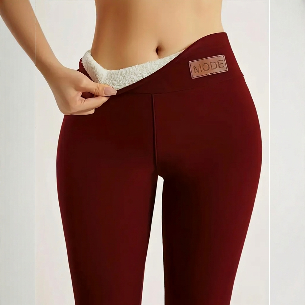 ⏰ Nedräkningen har börjat – 50 % rabatt endast i ytterligare 3 dagar! Värmande yogabyxor med hög midja för damer-13