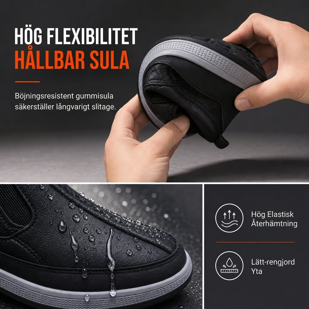 Varmt och tjockt vinterskor för män, utan snörning – Bekvämt, halksäkert och lätt att ta på 👟❄️✨-5