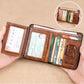 Last Day 59% OFF  Multi-functional RFID Blocking Waterproof Durable Genuine Leather Wallet